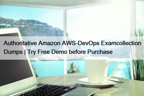 Authoritative Amazon AWS-DevOps Examcollection Dumps | Try Free Demo before Purchase