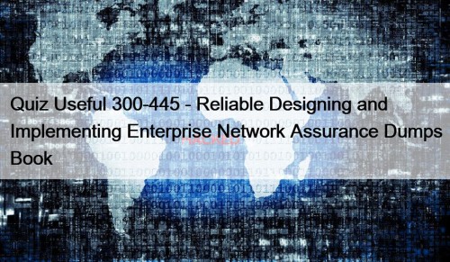 Quiz Useful 300-445 - Reliable Designing and Implementing Enterprise Network Assurance Dumps Book